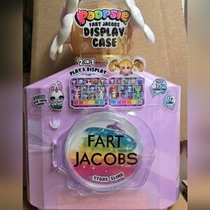 Fart Jacobs Display Case with Store Slime - Pink